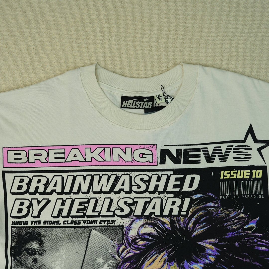 Other 65 Hellstar Breaking News T-Shirt (White) - Image 14