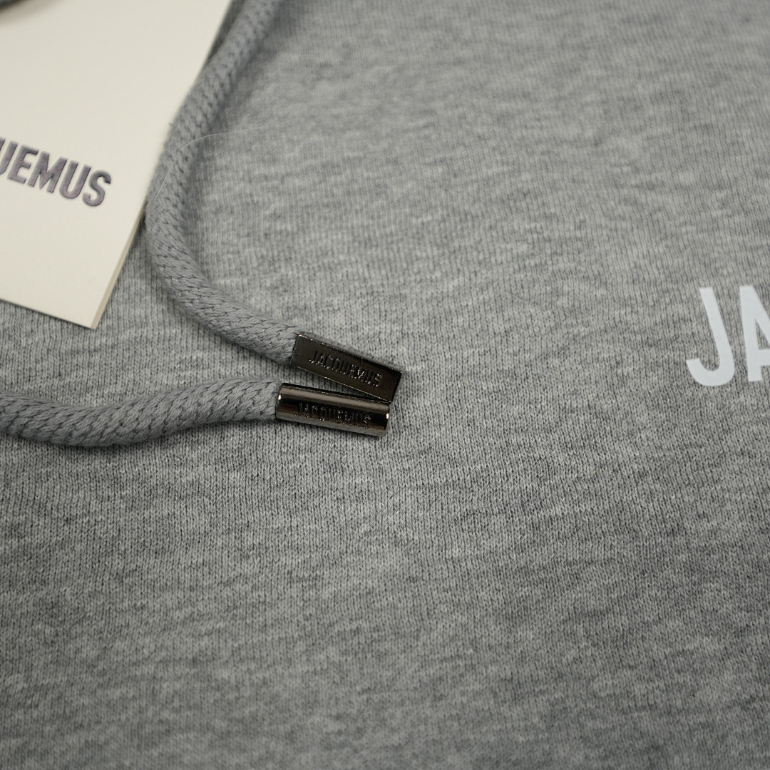 On Running Jacquemus Le Sweatshirt Hooded (Grey) - Image 15