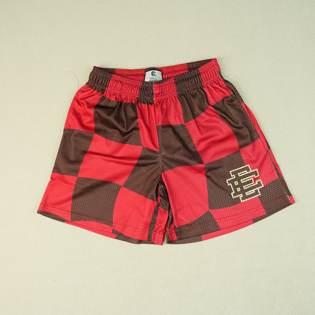 Chanel 80 Eric Emanuel EE Basic Short Red Chocolate Wavy Flag - Image 6