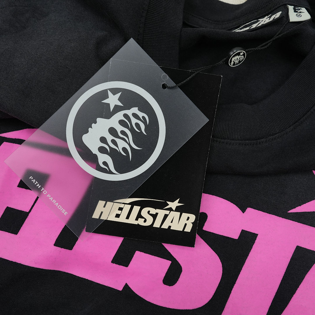 Other 195 Hellstar Classic T-Shirt Black/Pink (Regular Print) - Image 6