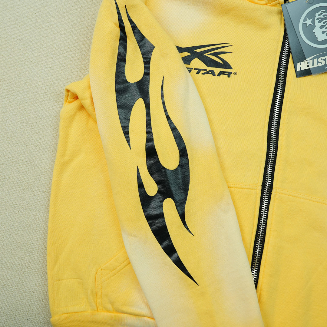 Other 380 Hellstar Sports Zip-Up SweatshirtYellow - Image 36