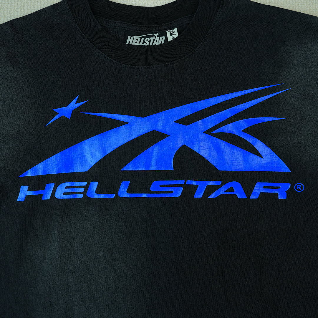 Other 65 Hellstar Sports Core Logo Gel T-Shirt (Royal Blue) - Image 9