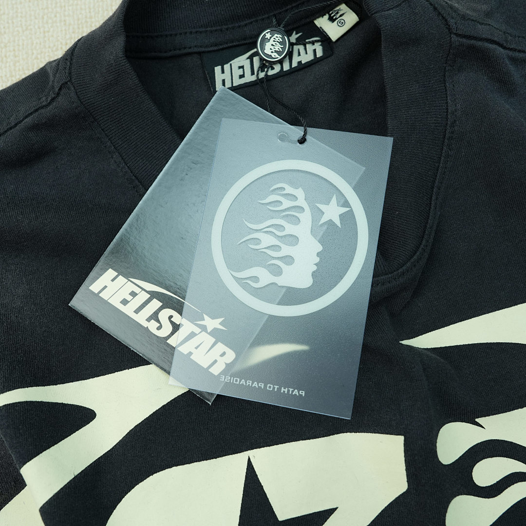 Other 195 Hellstar Warm Up T-Shirt (Black) - Image 14