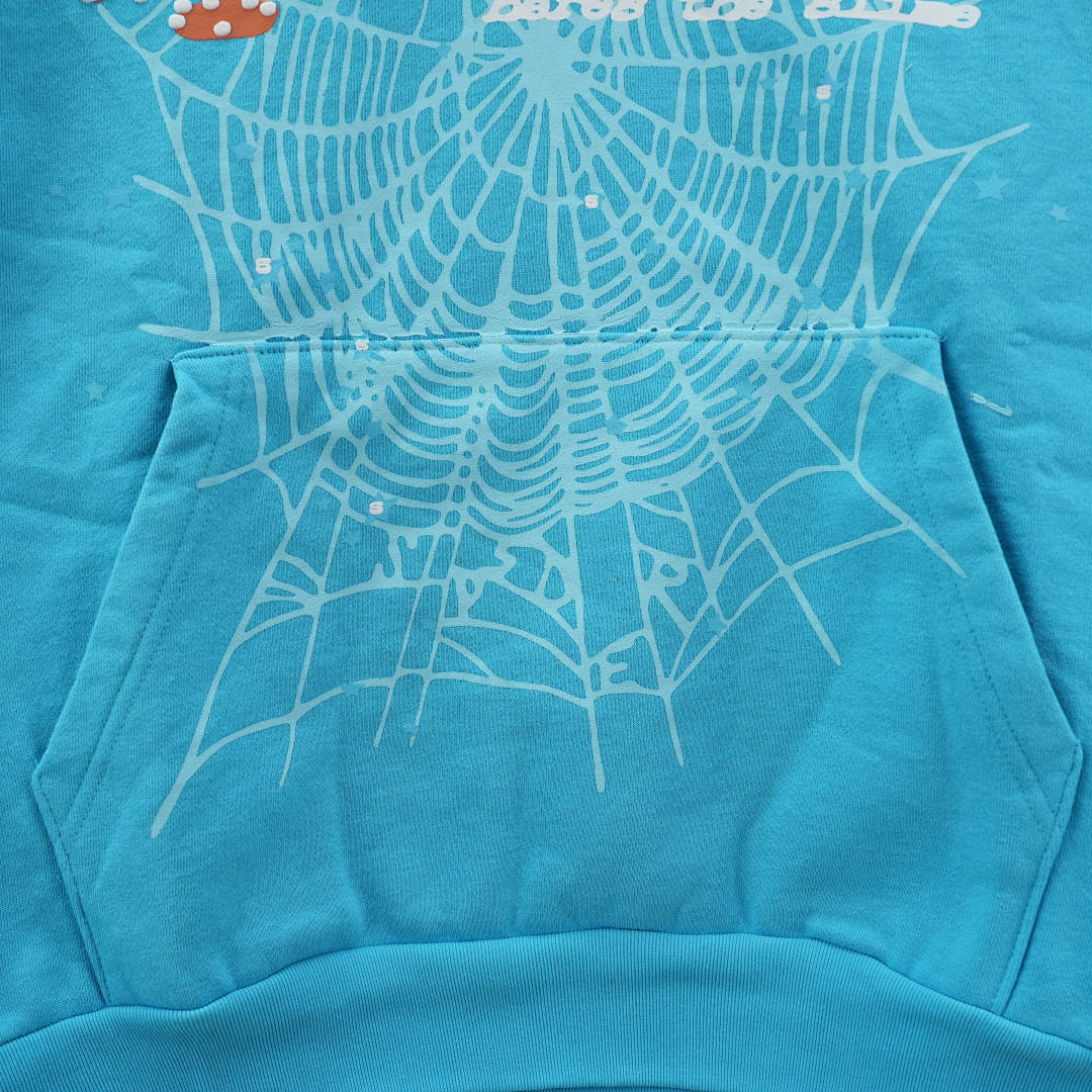 Other 265 Sp5Der Punk V2 Hoodie Cyan - Image 13