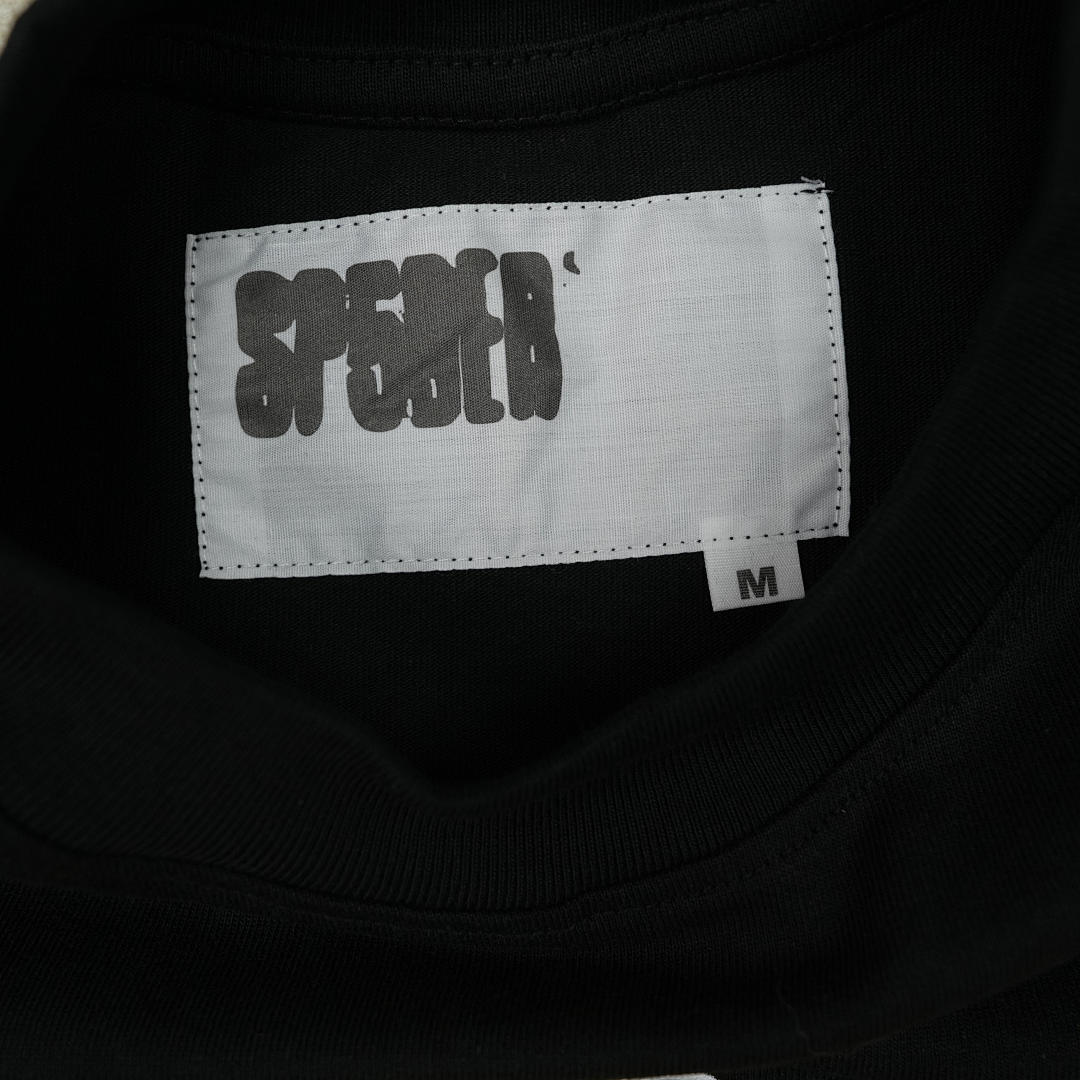 Other 105 Sp5Der Jeffery Heavyweight Tee (Black) - Image 9