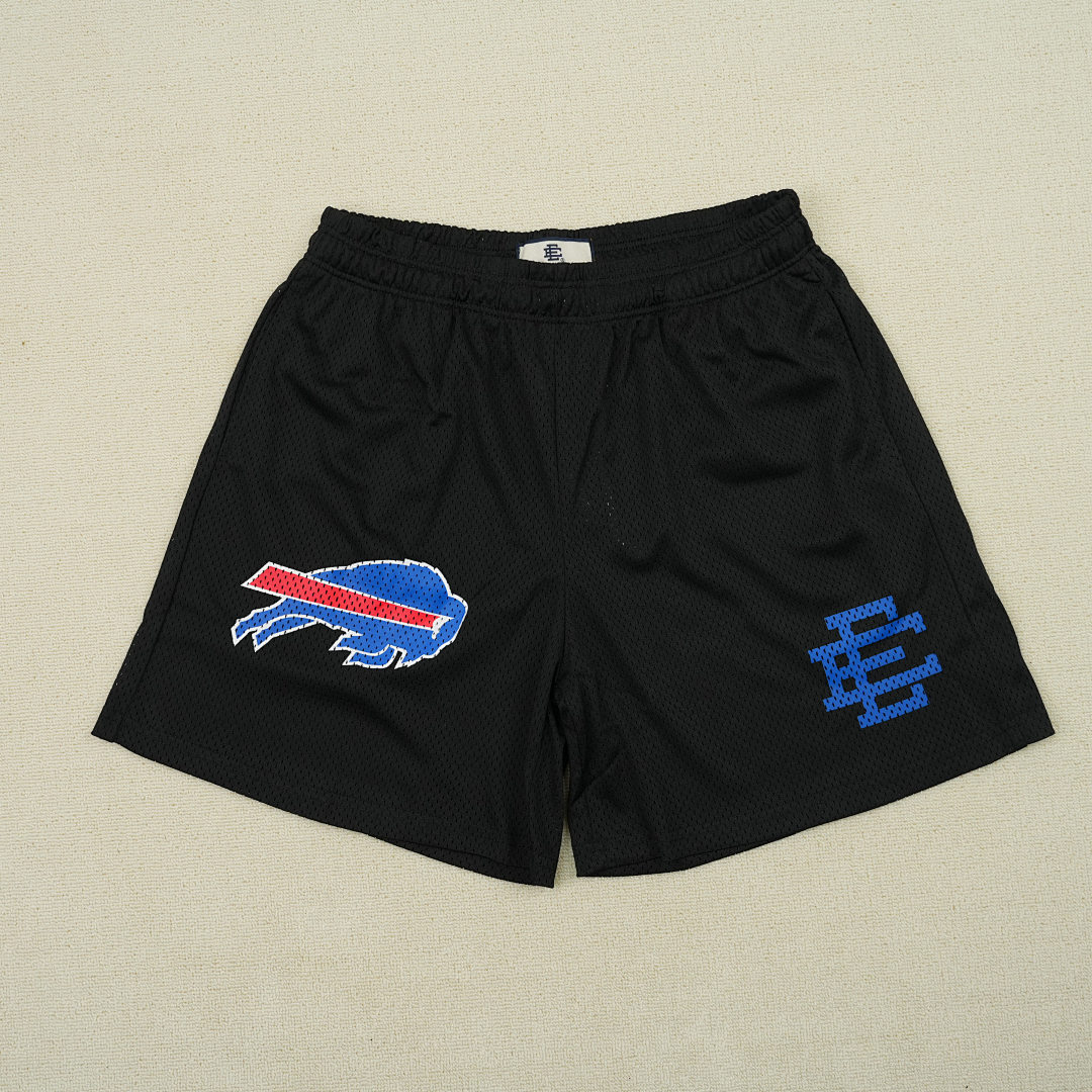Chanel 80 Eric Emanuel X NFL EE Basic Buffalo Bills Short (Black) - Image 4
