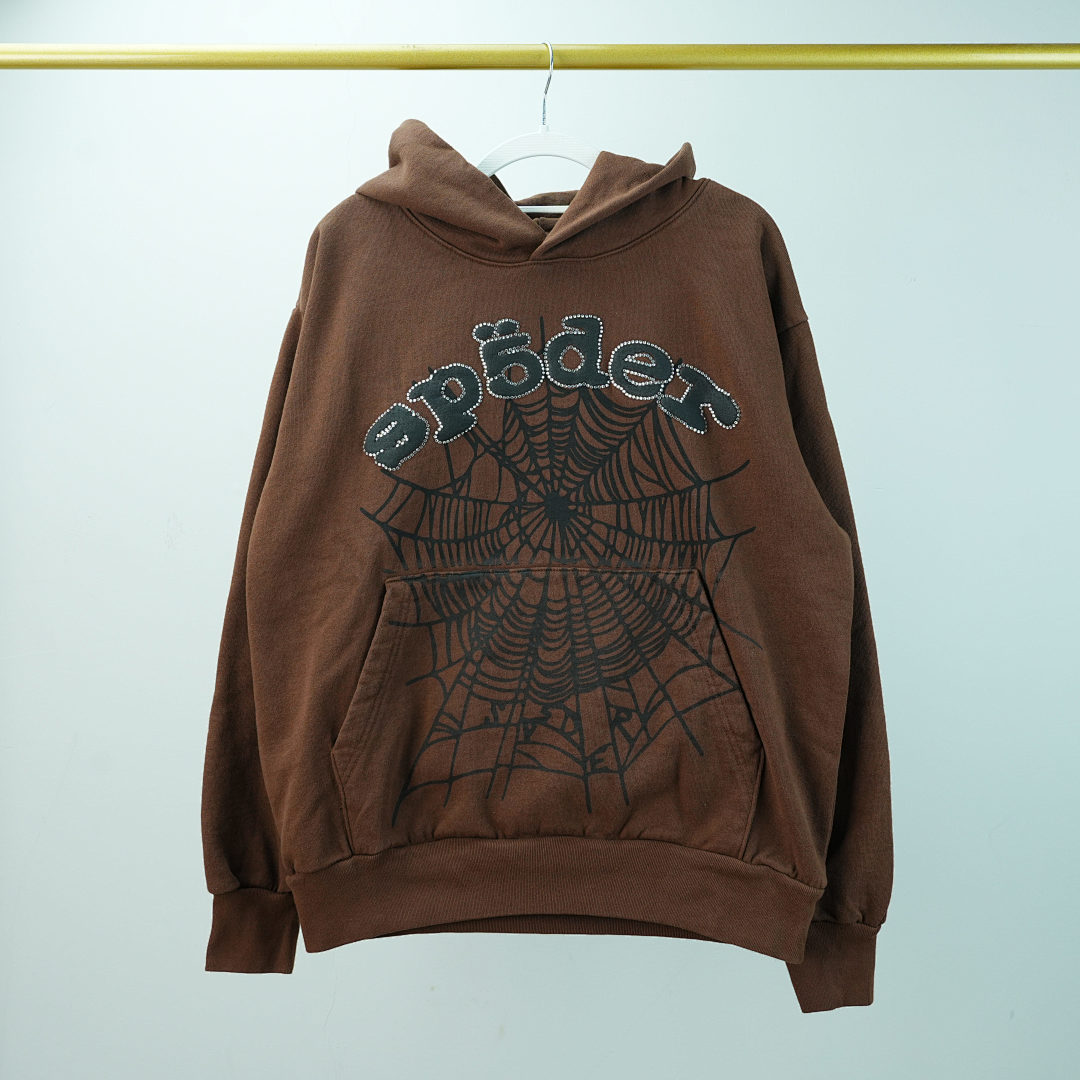265 SP5DER BROWN Hoodie, photo 1