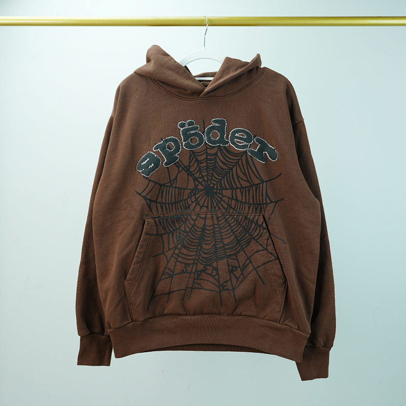 265 SP5DER BROWN Hoodie, photo 1