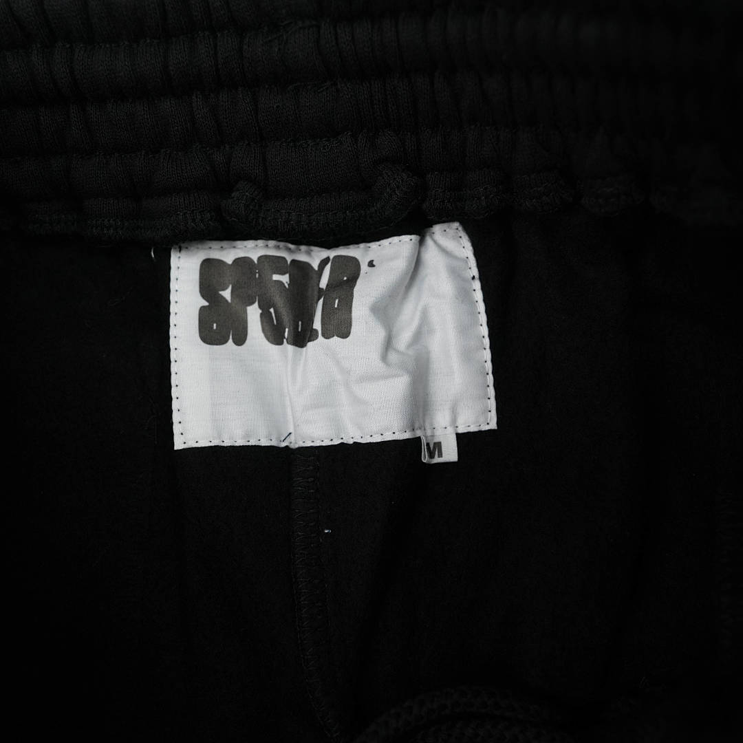 Other 175 Sp5Der OG Web V2 Phantom Sweatshort (Black) - Image 9