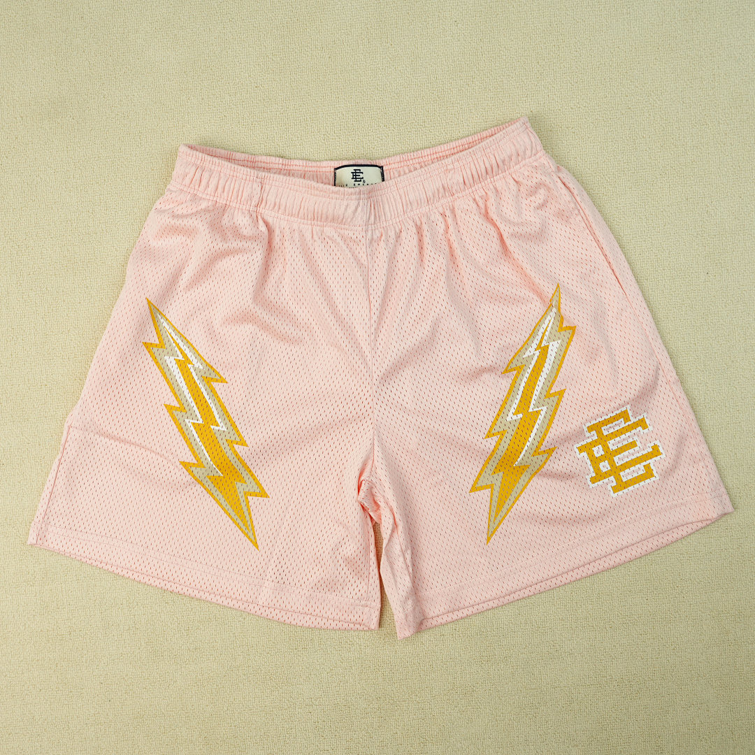 Chanel 80 Eric Emanuel EE Short Rose Quartz/Velow Bolt - Image 4