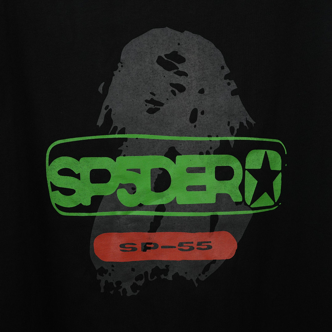 Other Sp5Der Oversized Reunion Tee (Black) - Image 10
