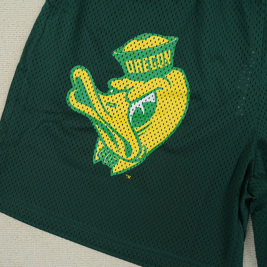 Chanel 80 Eric Emanuel EE Basic University Of Oregon Short Green/Yellow - Image 6