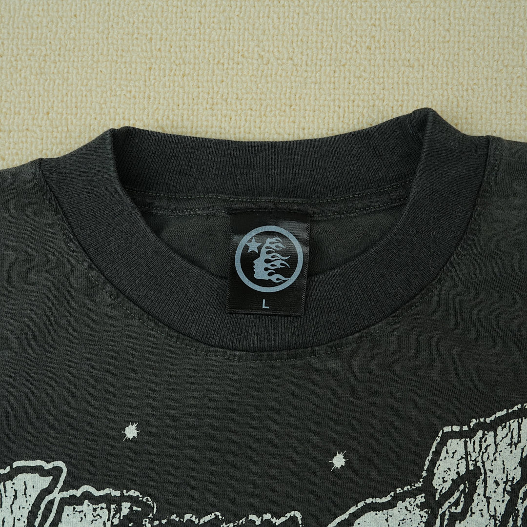 Other 65 Hellstar Studios Inner Peace Short Sleeve Tee Shirt (Black) - Image 26