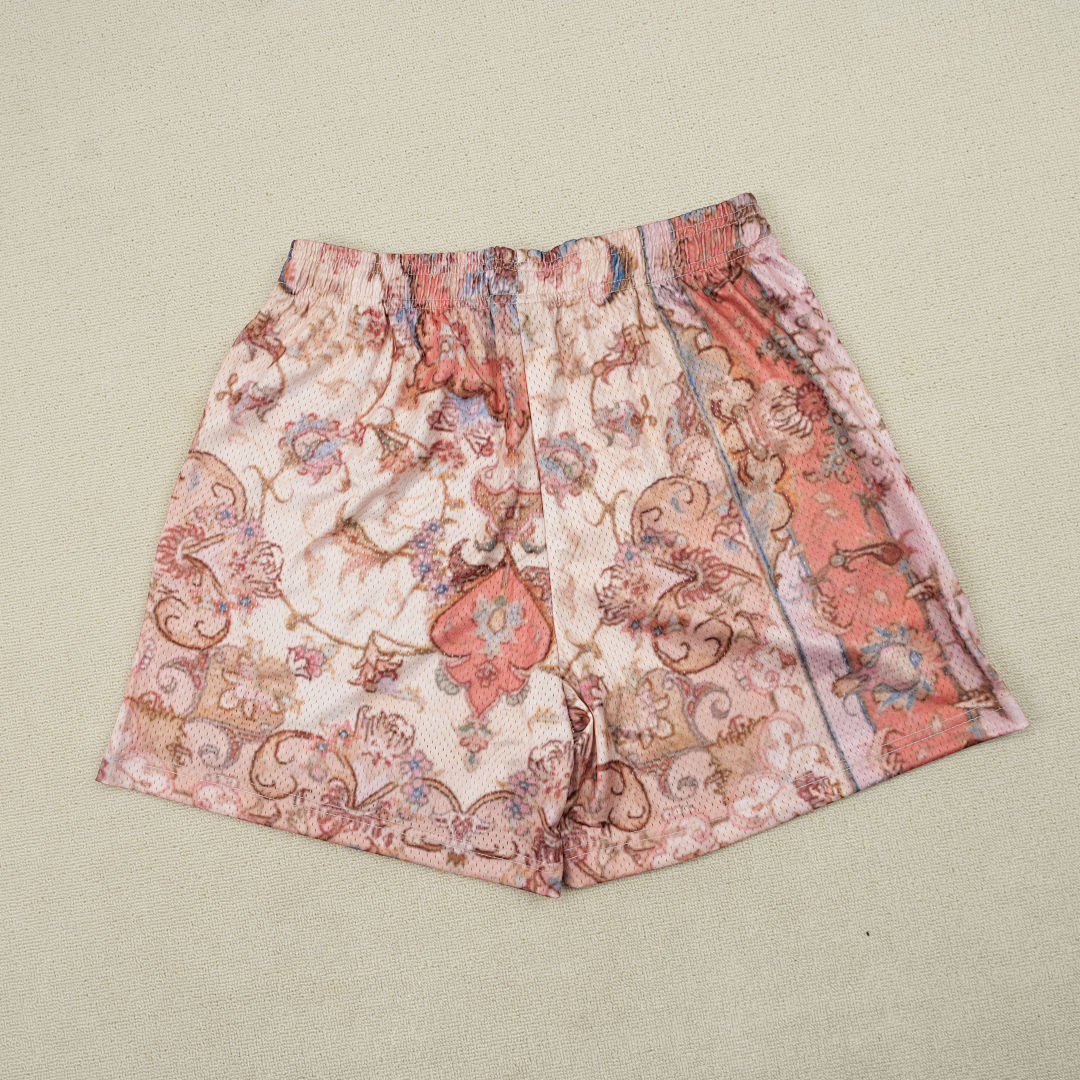 Chanel 80 Eric Emanuel EE Basic Rug Print Short White/Pink - Image 13