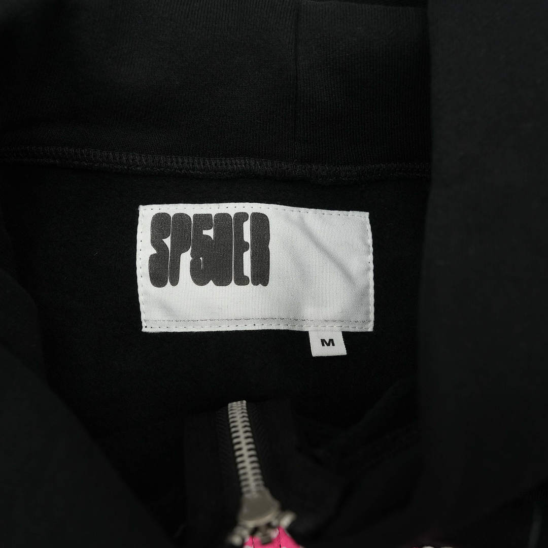 Other 285 Sp5Der Punk V2 Zip Up Hoodie (Black) - Image 11