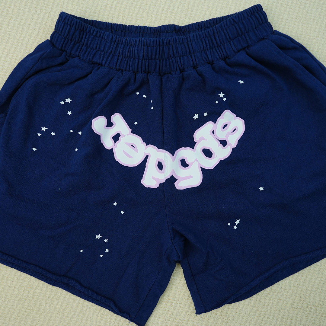 Other 175 Sp5Der 0G Web Logo Sweat Short (Navy) - Image 18
