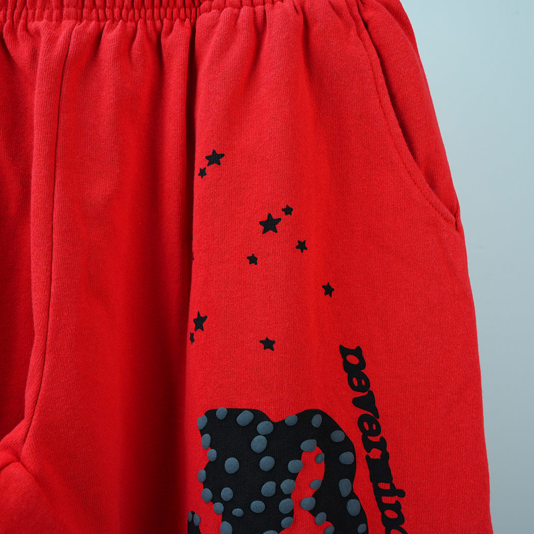 Other Sp5Der P*NK V2 Sweatpant (Red) - Image 24