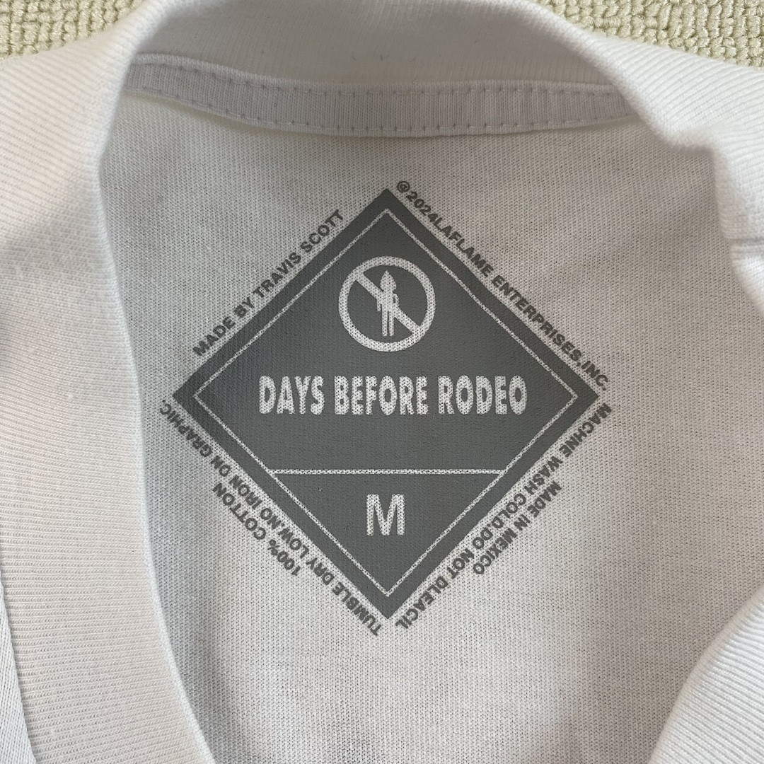 Other 105 Travis Scott Cactus Jackx Sp5Der Days Before Rodeo II Tee (White) - Image 20