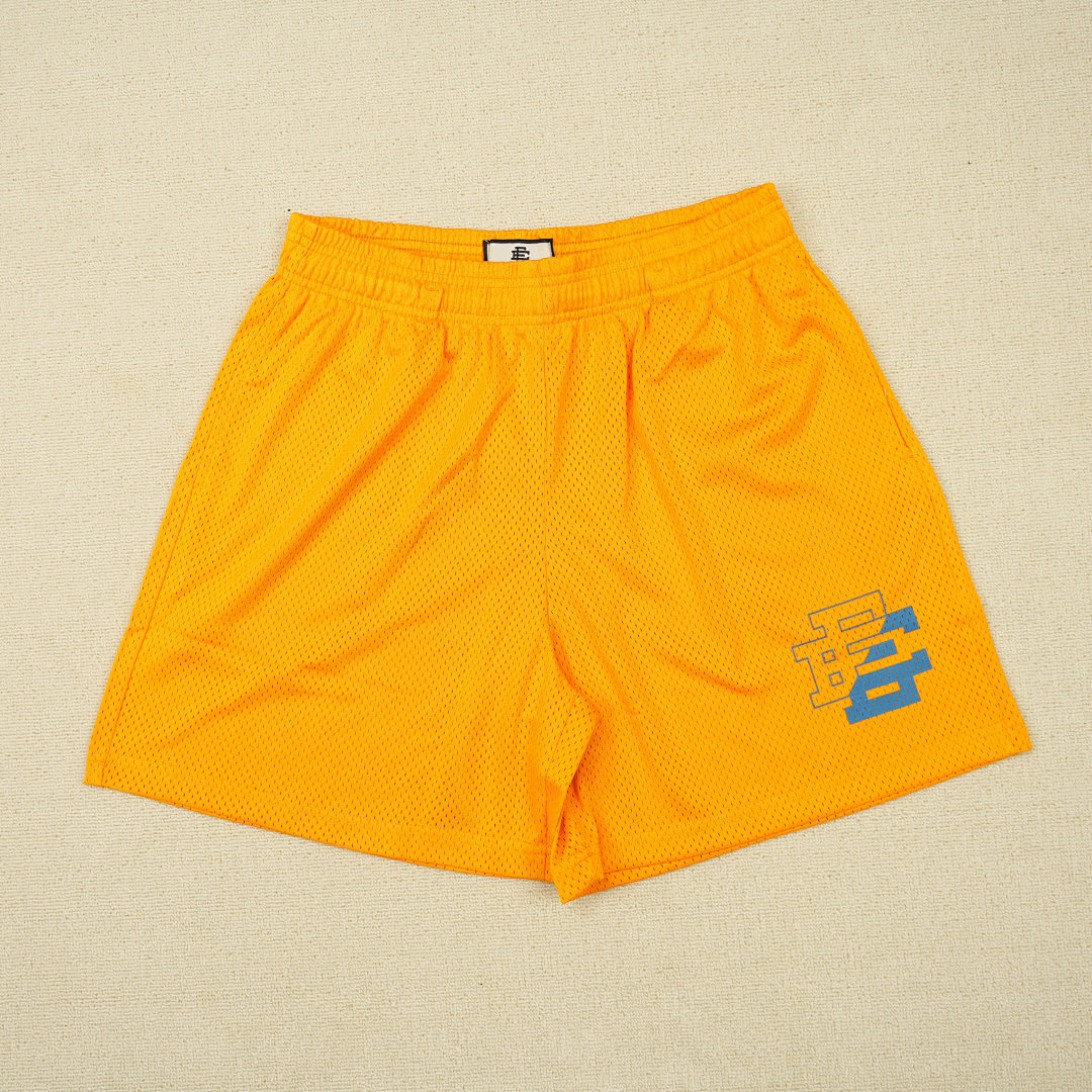 Chanel 80 Eric Emanuel EE Basic Short Yellow/Baby Blue Split - Image 5