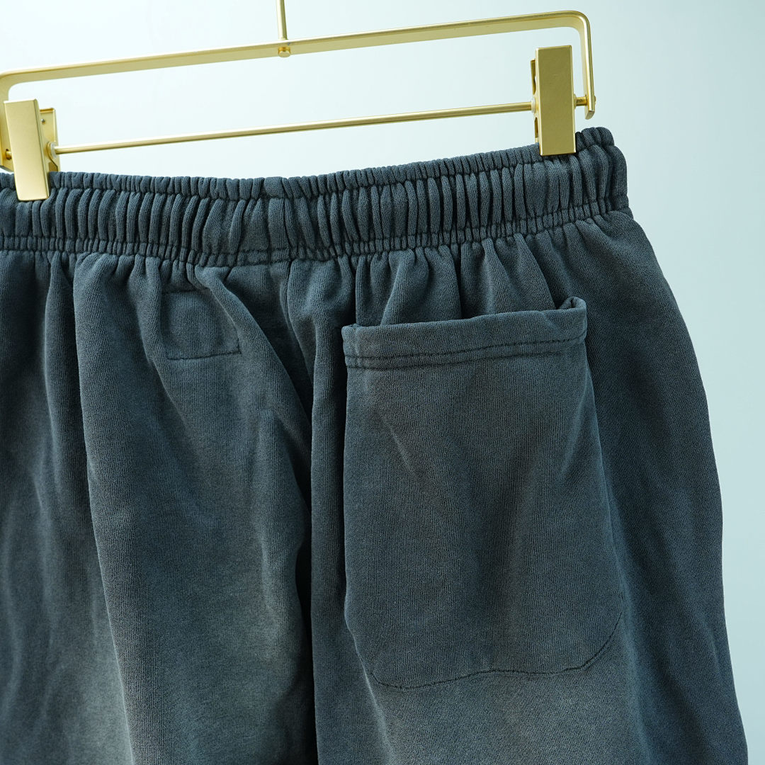 Other 380 Hellstar No Guts Glory Flare Bottom Sweatpants Midnight Dye (Black) - Image 20