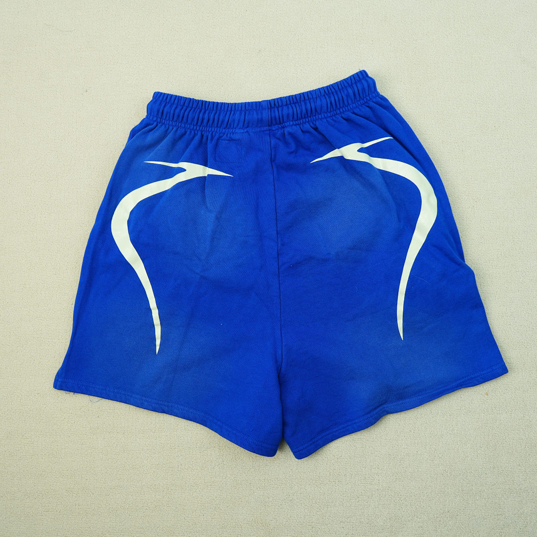 Other 260 Hellstar Warm Up Shorts (Blue) - Image 9