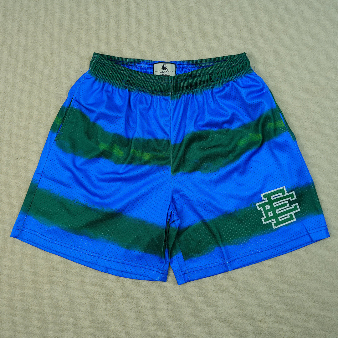 Chanel 80 Eric Emanuel EE Short Blue/Green Stripe - Image 9