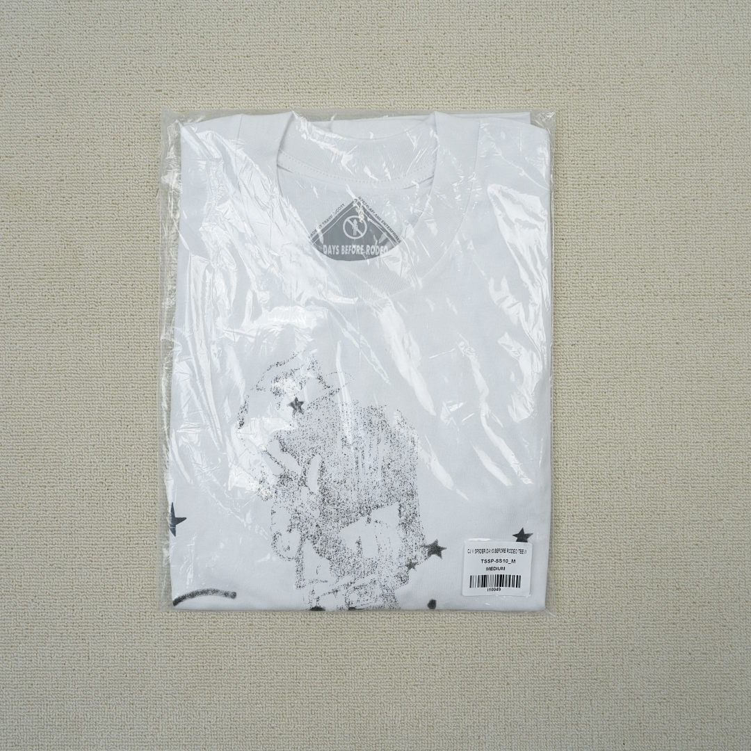 Other 105 Travis Scott Cactus Jackx Sp5Der Days Before Rodeo II Tee (White) - Image 2