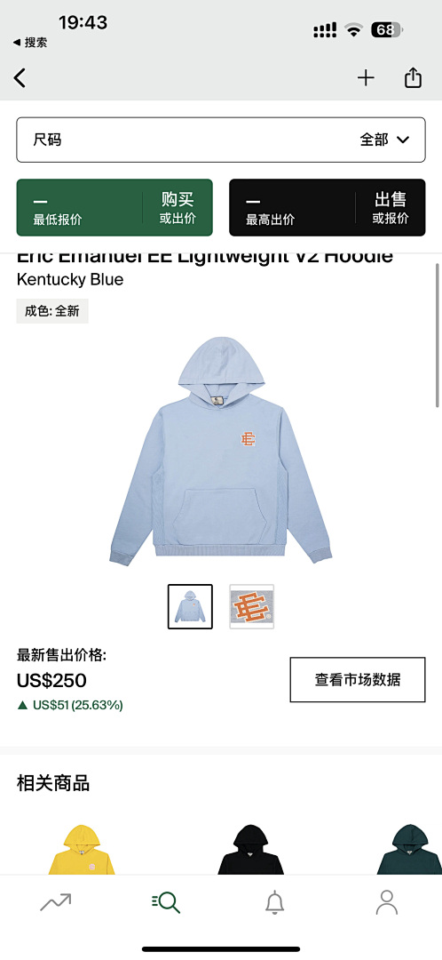 Other ERIC EMANUEL EE LIGHTWEIGHT V2 HOODIE