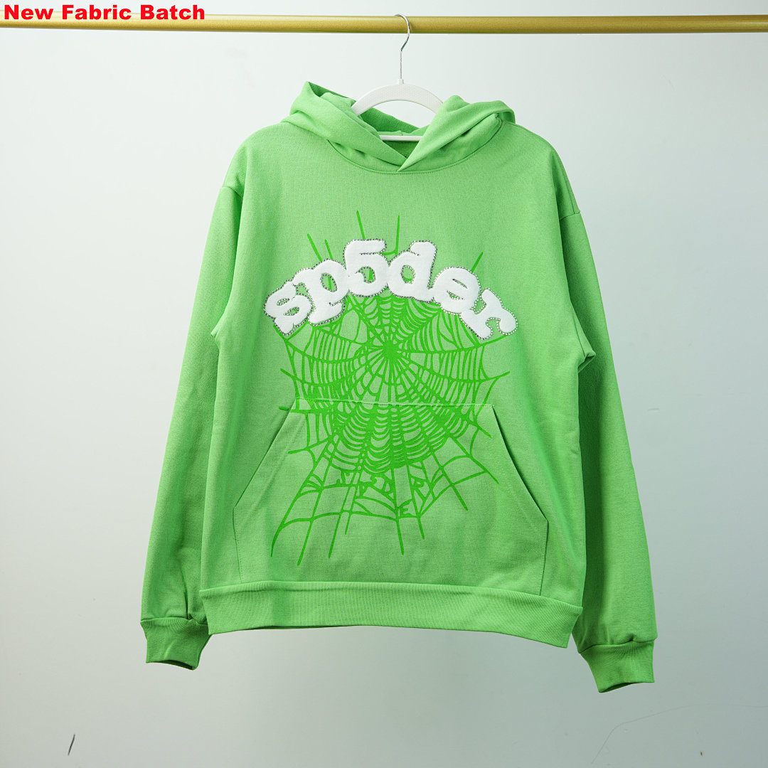 Other 50 Sp5Der Web Hoodie Slime (Green) - Image 23