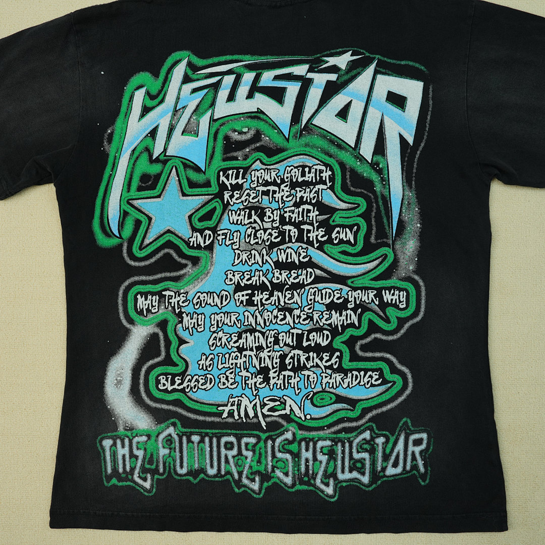 Other 65 Hellstar The Future T-Shirt Black/Blue - Image 33