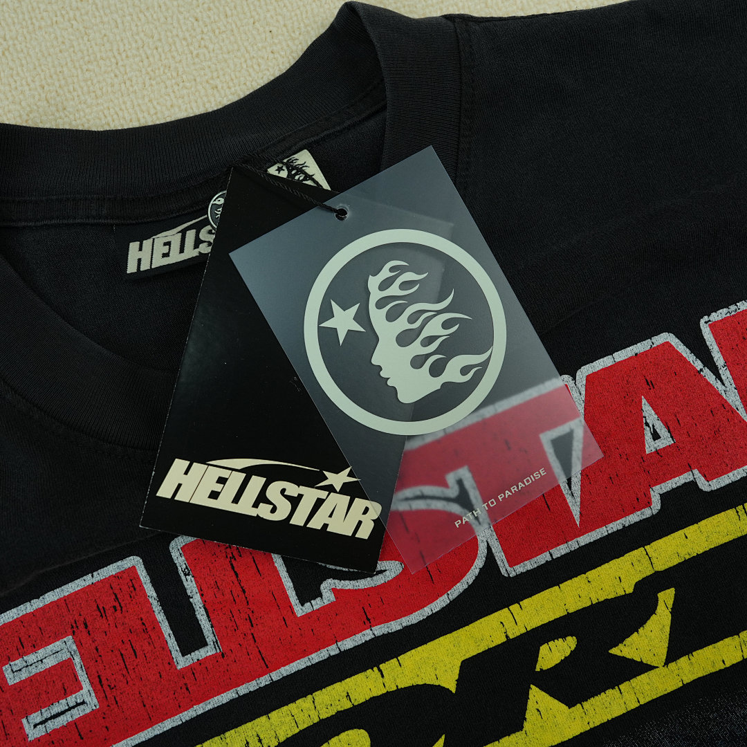 Other 65 Hellstar Knock-Out T-Shirt (Black) - Image 14