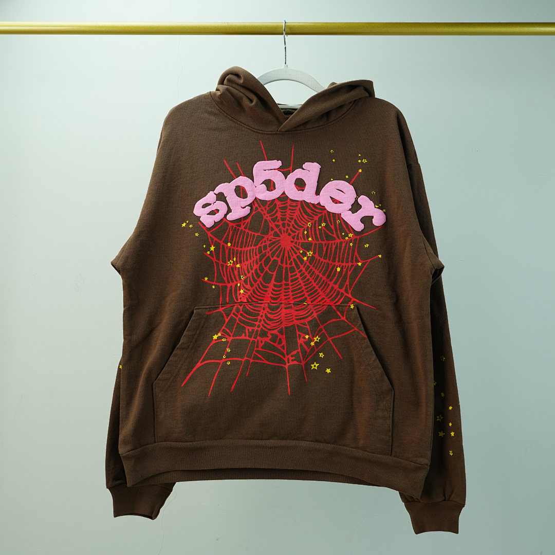 Other 265 Sp5Der Web Hoodie (Brown) - Image 7
