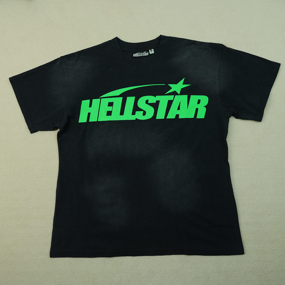 Other 205 Hellstar Classic T-Shirt Black/Green (Regular Print) - Image 8