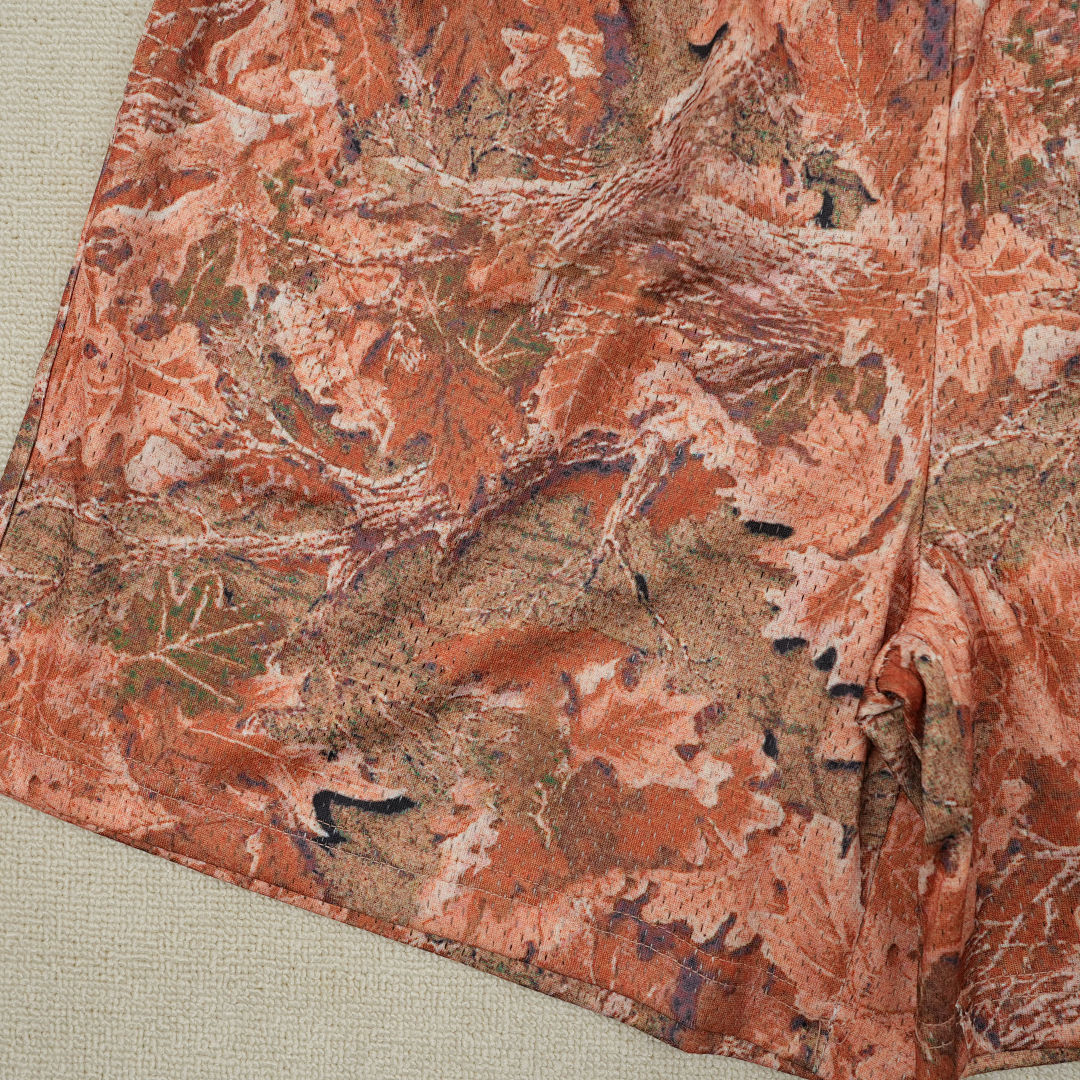 Chanel 80 Eric Emanuel EE Basic Short Orange EE/Leafy (Camo) - Image 9