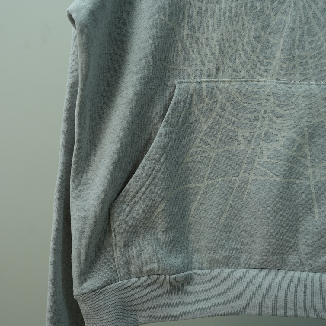 Other 265 Sp5Der Arach NY Phobia Hoodie Ash (Grey) - Image 23