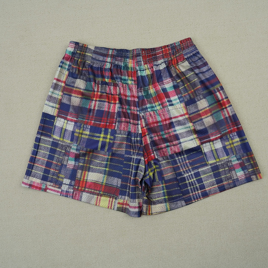 Chanel 80 Eric Emanuel EE Basic Short Vadras Plaid/Yellow - Image 13