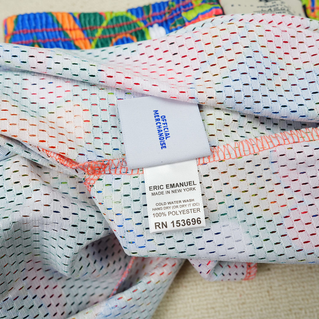 Chanel 80 Eric Emanuel EE Basic Short Hawaiian/Neon - Image 9
