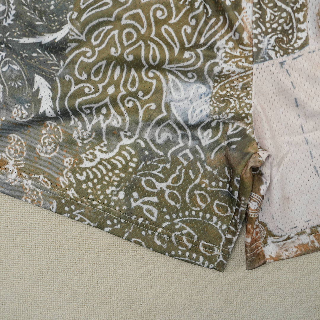 Chanel Eric Emanuel EE Basic Short Brown Paisley - Image 5