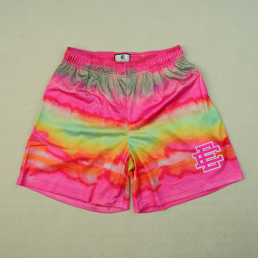 Chanel 80 Eric Emanuel EE Short Pink/Vellow Stripe - Image 9