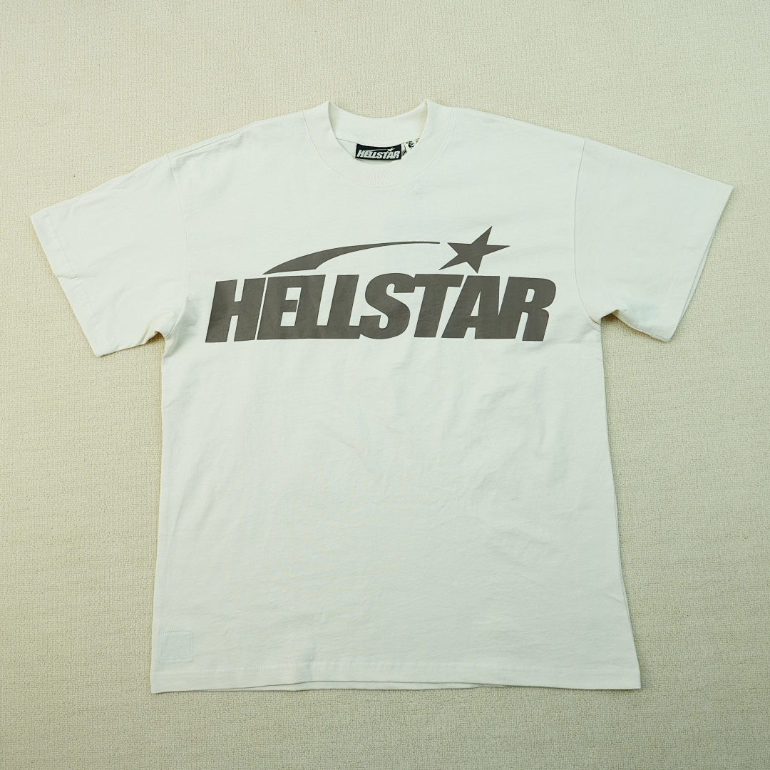 Other 195 Hellstar Classic T-Shirt White/Brown (Regular Print) - Image 6