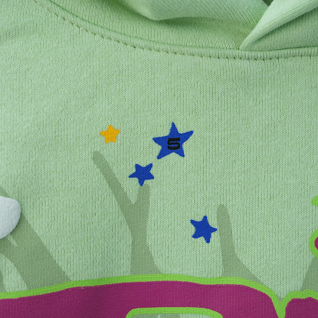 Other Sp5Der SP5 Mint Hoodie - Image 9