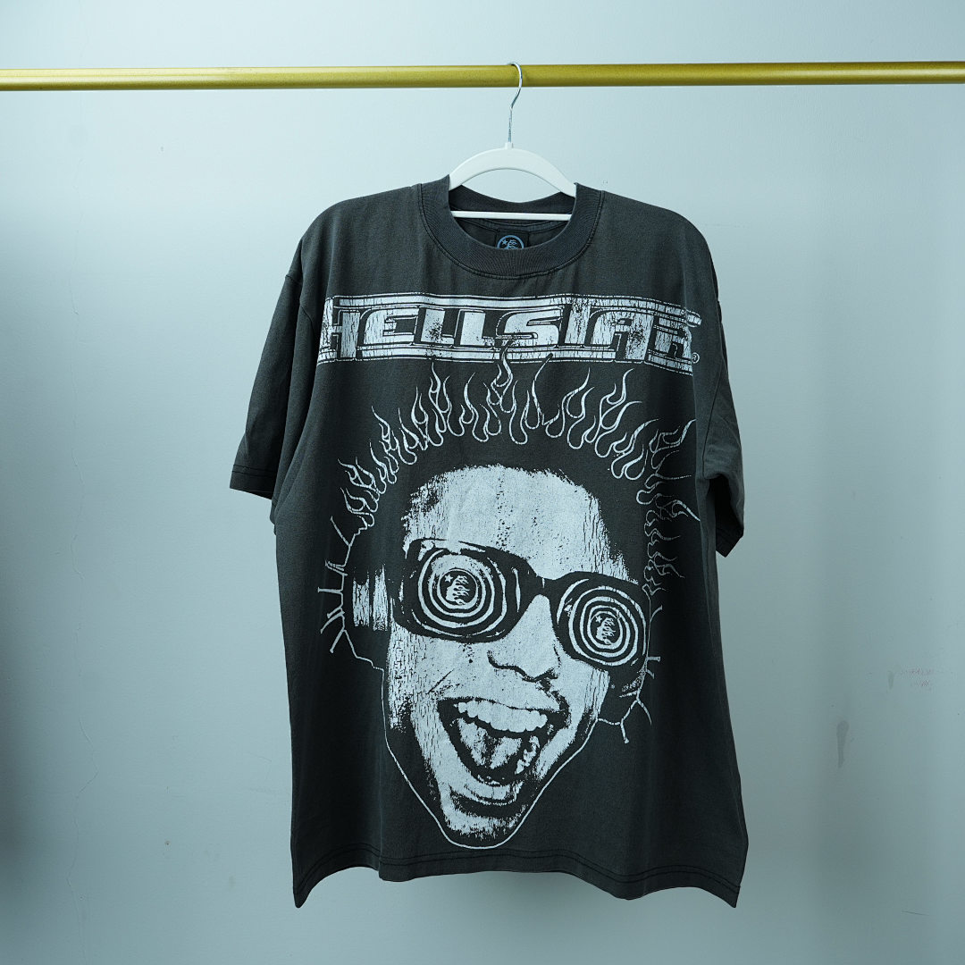 Other 65 Hellstar Studios Rage Short Sleeve Tee Shirt (Black) - Image 7