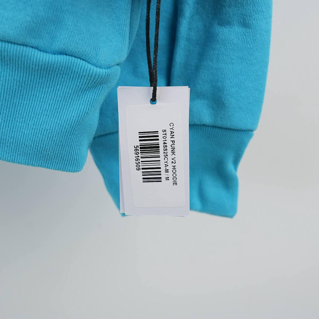 Other 265 Sp5Der Punk V2 Hoodie Cyan - Image 12