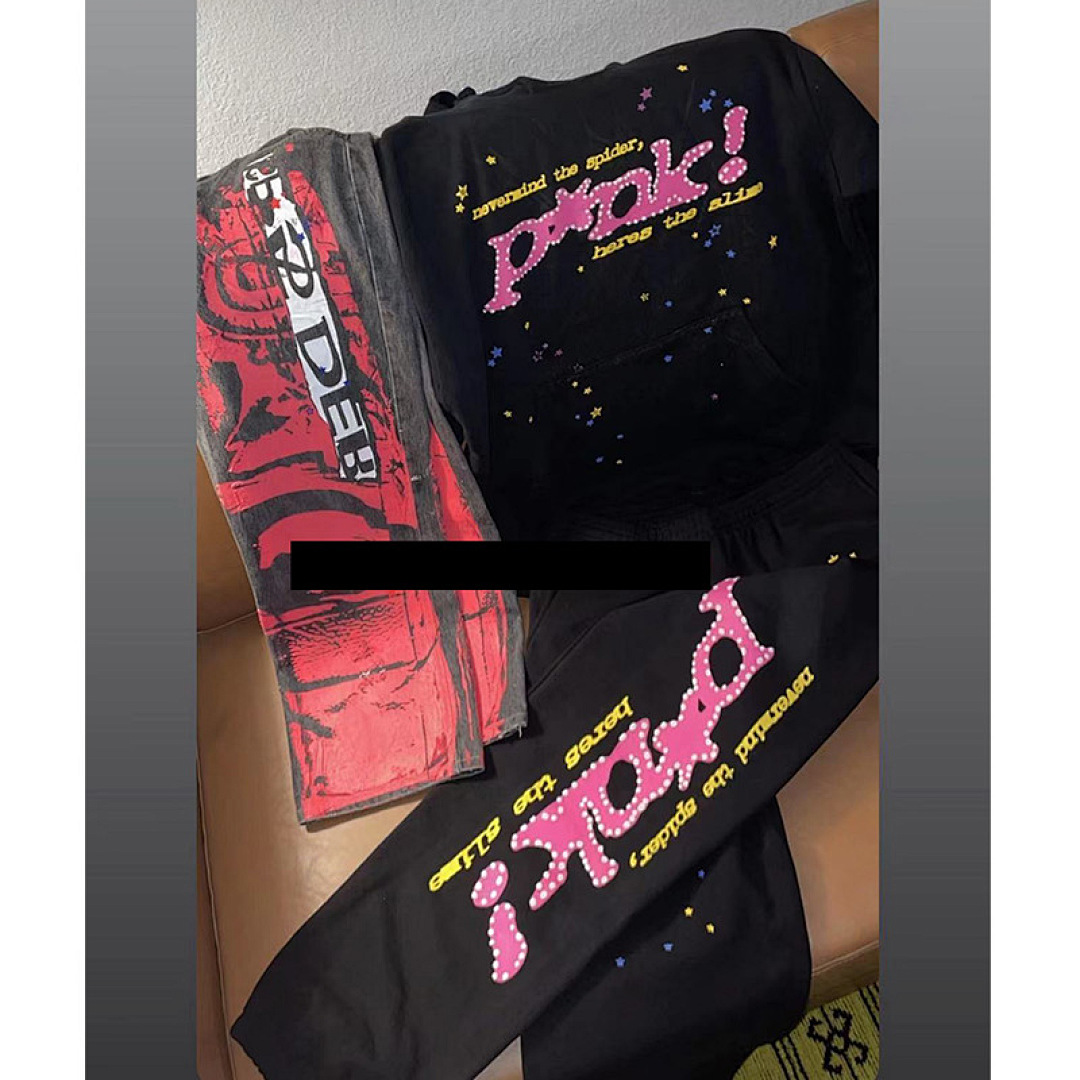 Other 180 Sp5Der P*NK Hoodie (Black) - Image 9