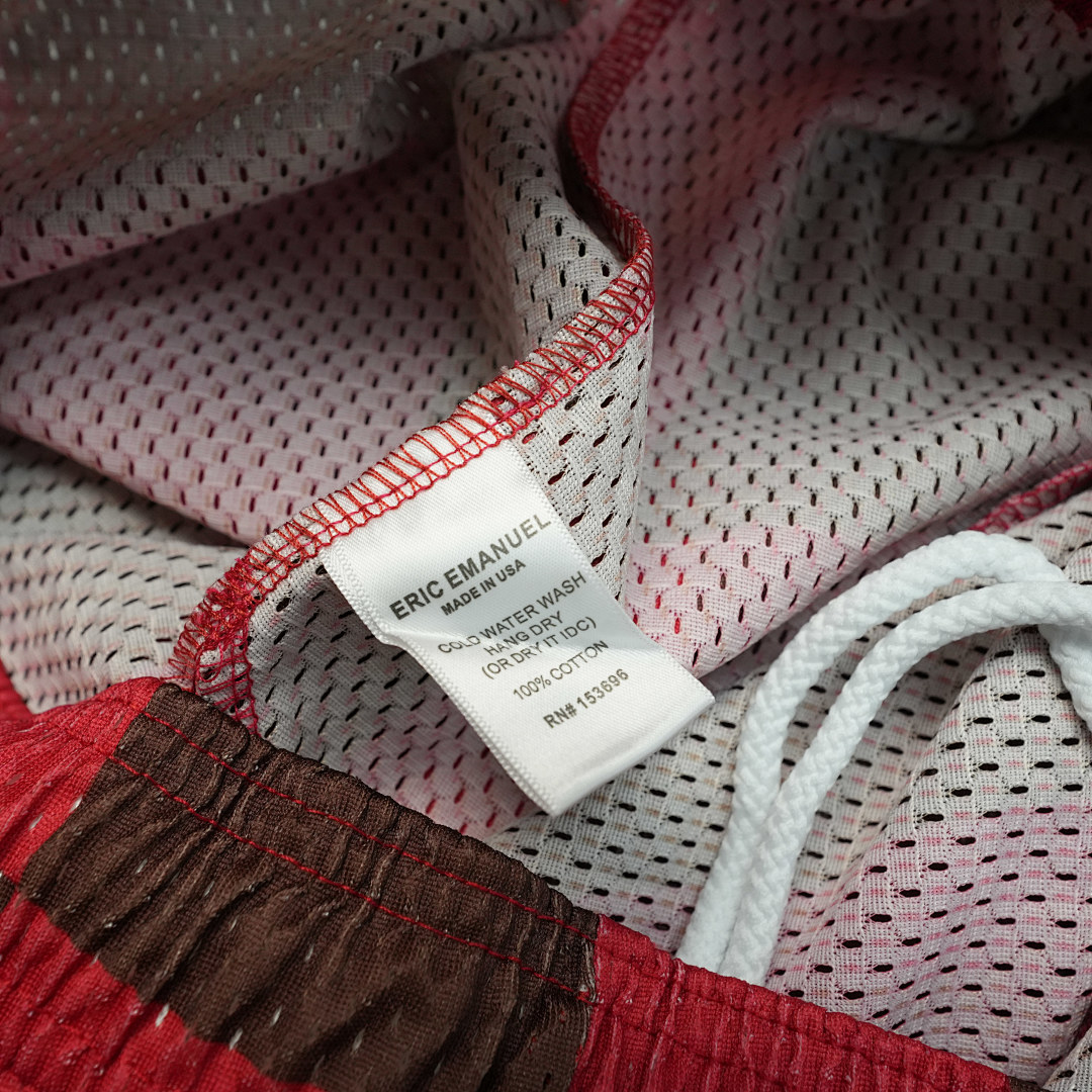 Chanel 35 Eric EmanuelEE Basic ShortRed Chocolate Wavy Flag - Image 8