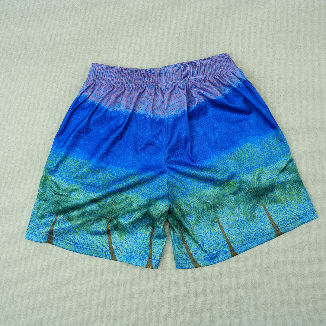 Chanel 80 Eric Emanuel EE Basic ShortBlue/Purple/Palm - Image 15