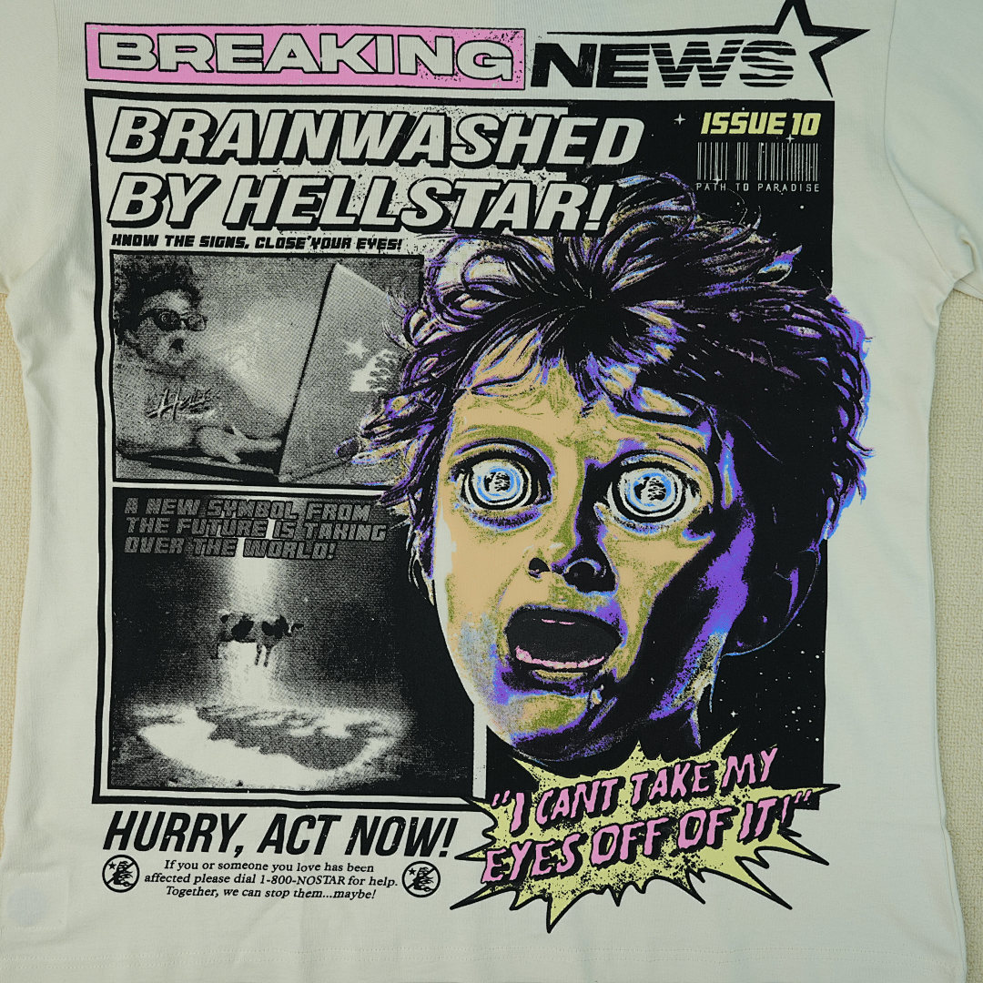 Other 65 Hellstar Breaking News T-Shirt (White) - Image 19