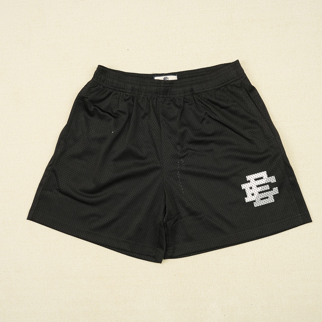 Chanel 80 Eric Emanuel EE Basic Short Black/White/Gray Split - Image 5