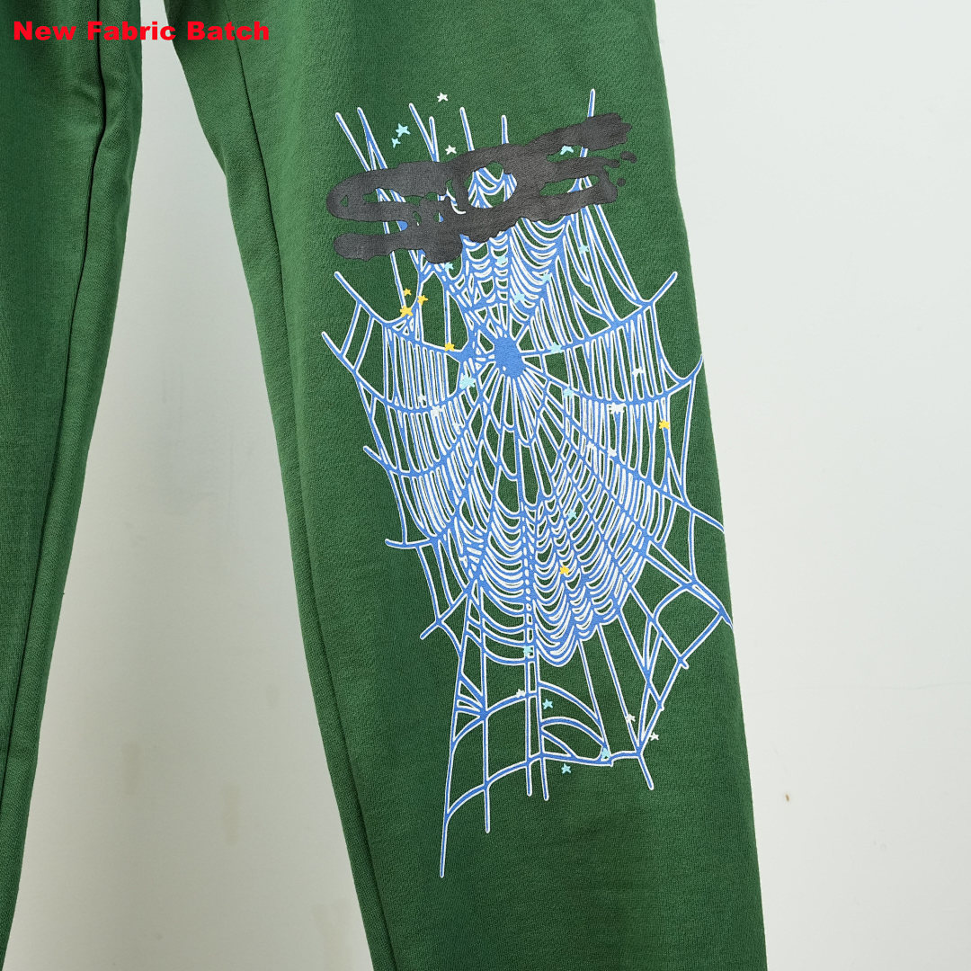 Other Sp5Der Web Sweatpants Hunter (Green) - Image 9