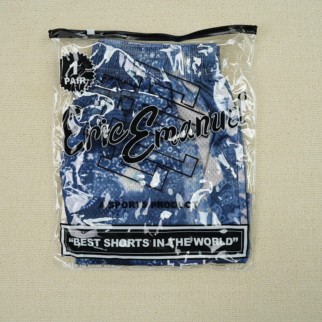 Chanel 80 Eric Emanuel EE Basic Short Blue Paisley (SS24) - Image 2
